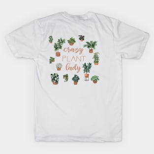 Crazy plant lady T-Shirt